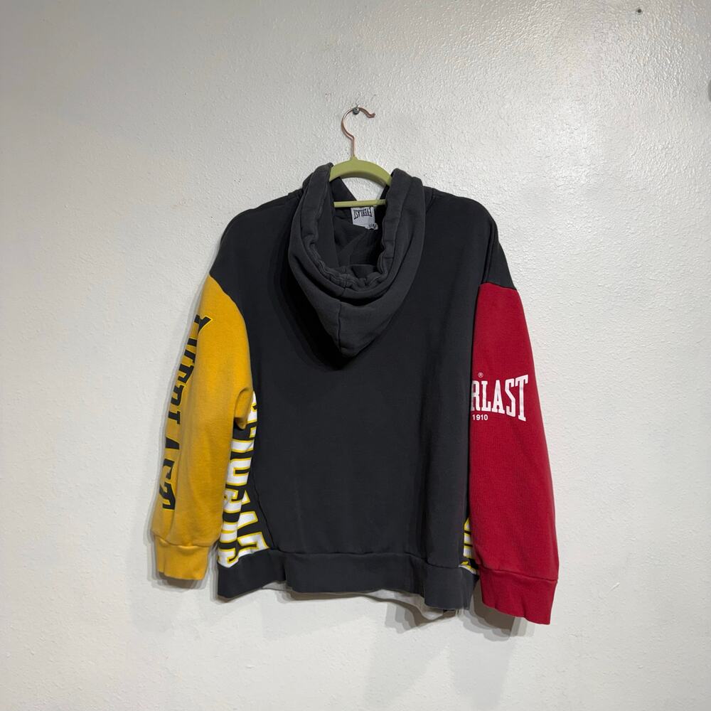 Zara x Everlast Colorblock Graphic Hoodie Pullover Sz M - Picture 11 of 14